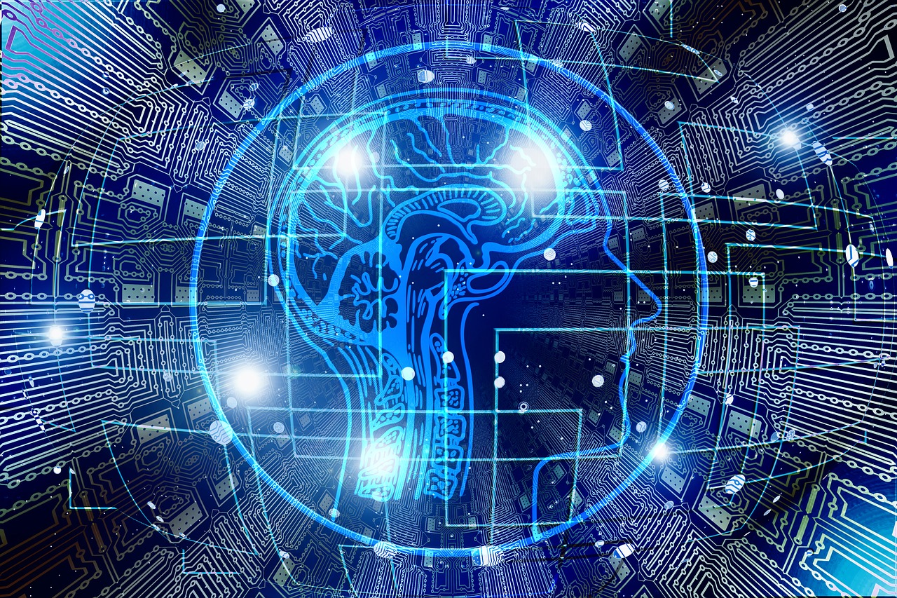 An illustration of algorithms used in AI