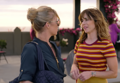 Jen and Judy meet at a grief support group in the Netflix dramedy "Dead to Me."