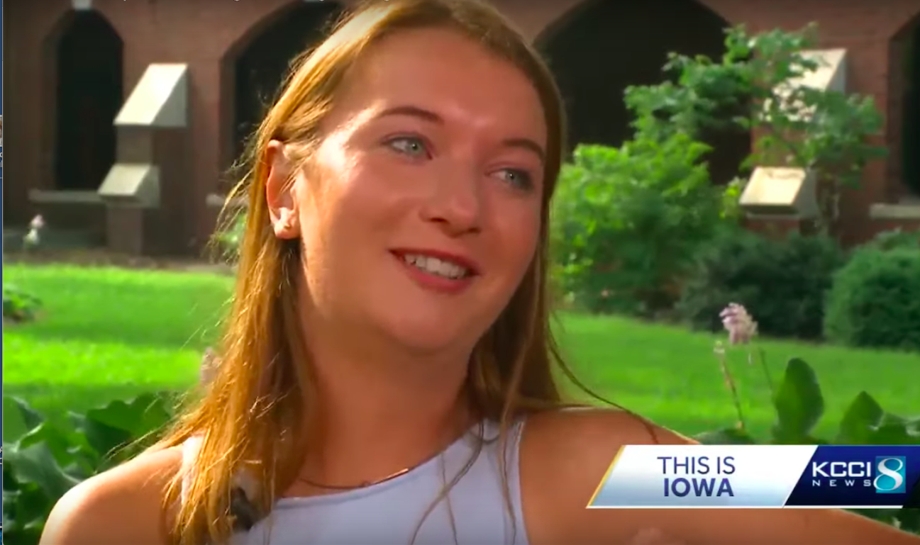 One of the "Kids" Dale Schroeder's estate sent to college.