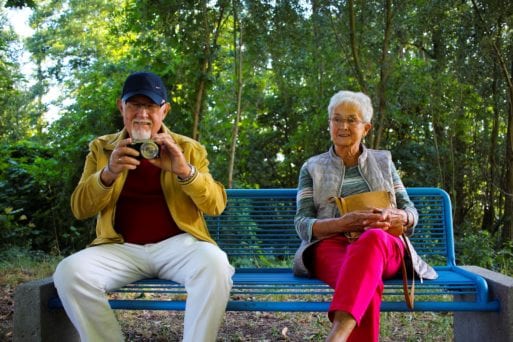 Image of happy seniors with positive attitudes about aging