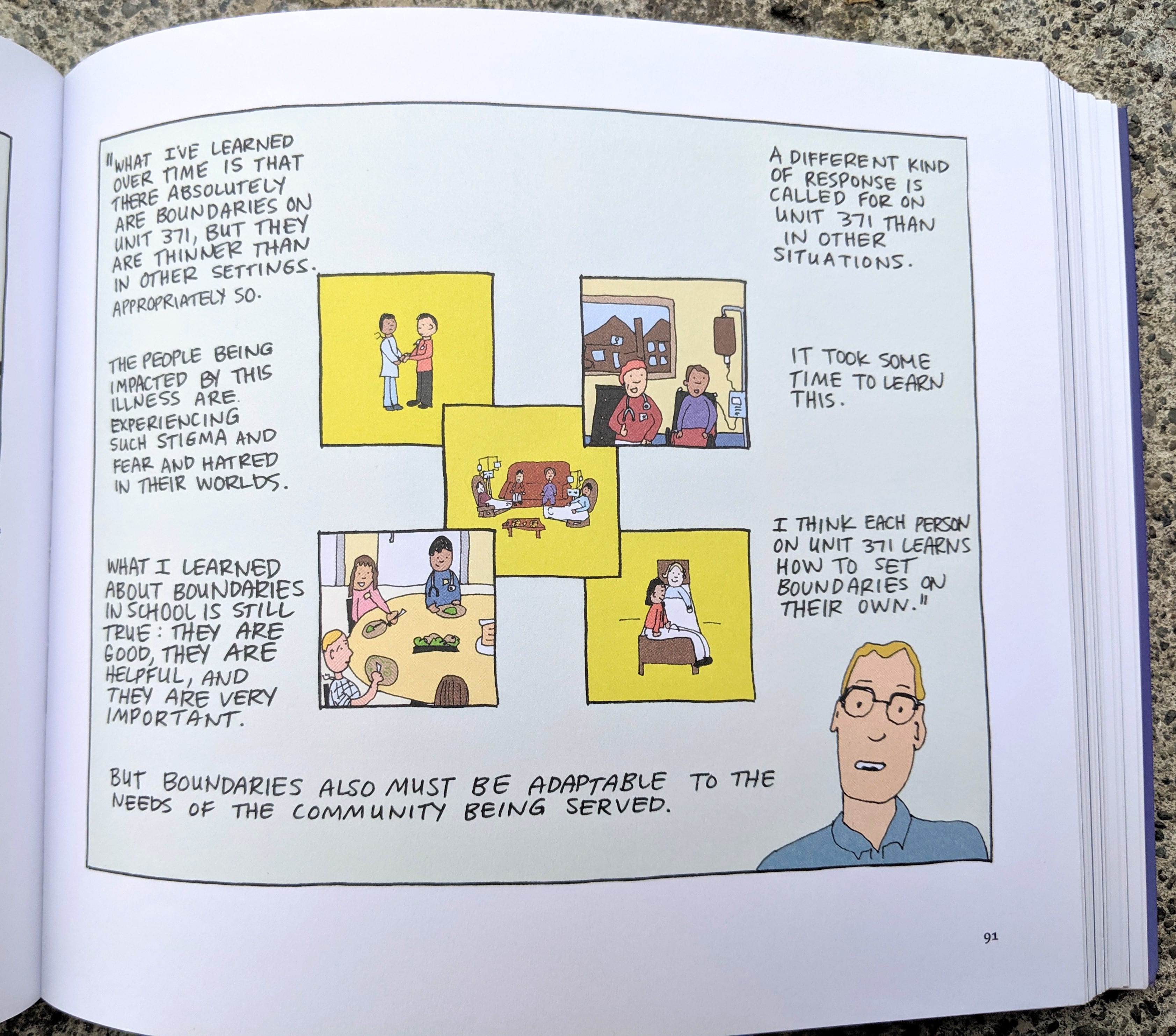 Illustration from Taking Turns about Boundaries