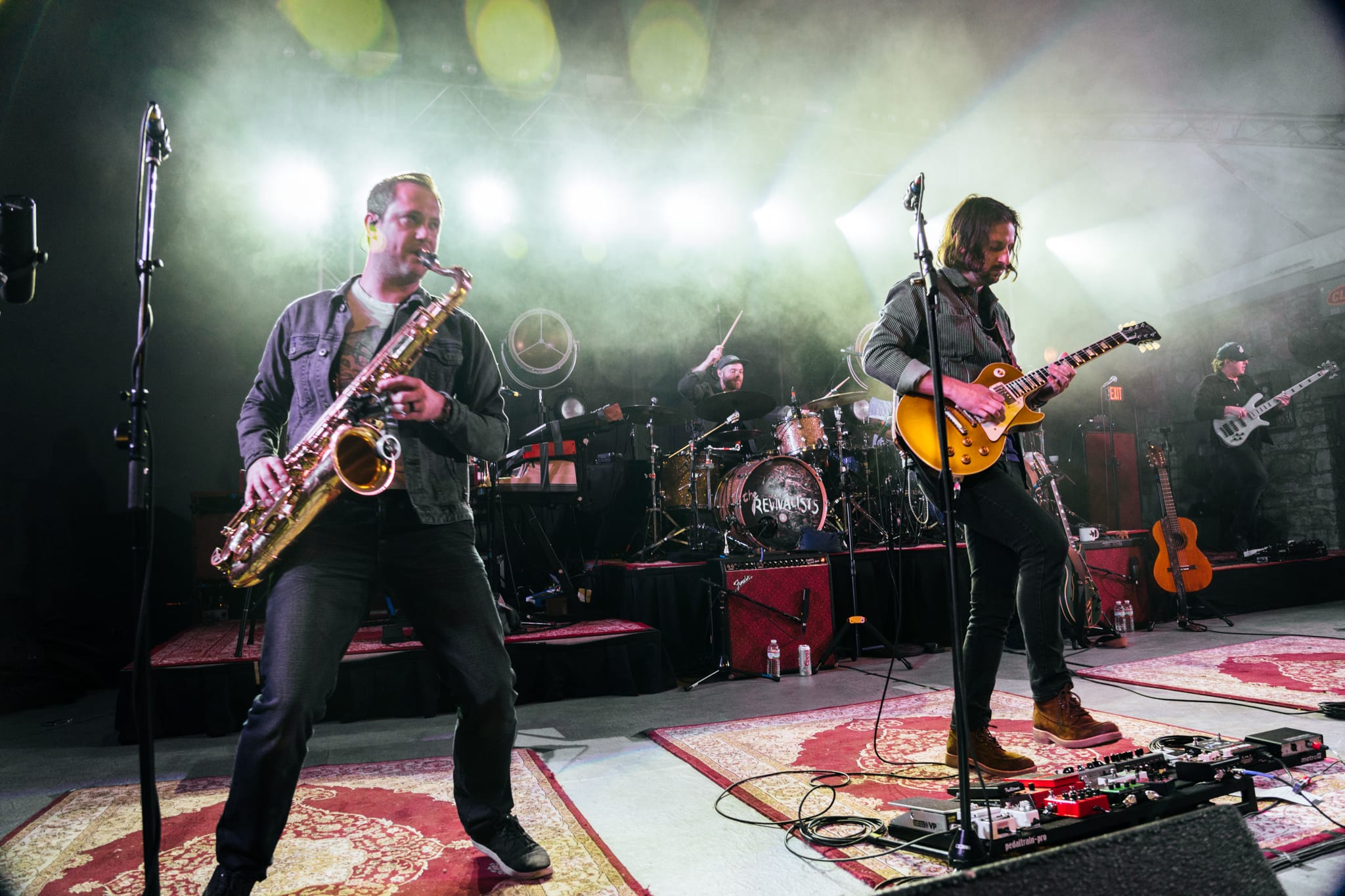 The Revivalists perform "Otherside of Paradise" and other songs in Austin.