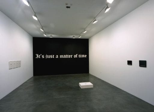  Gonzalez-Torres installation, "Untitled" (It's Just a Matter of Time)