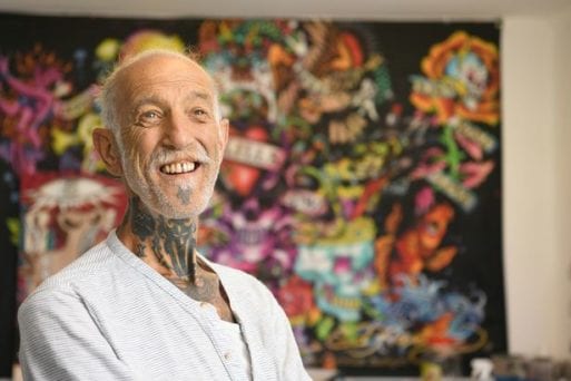 Photo of tattoo artist Jeffery Beale