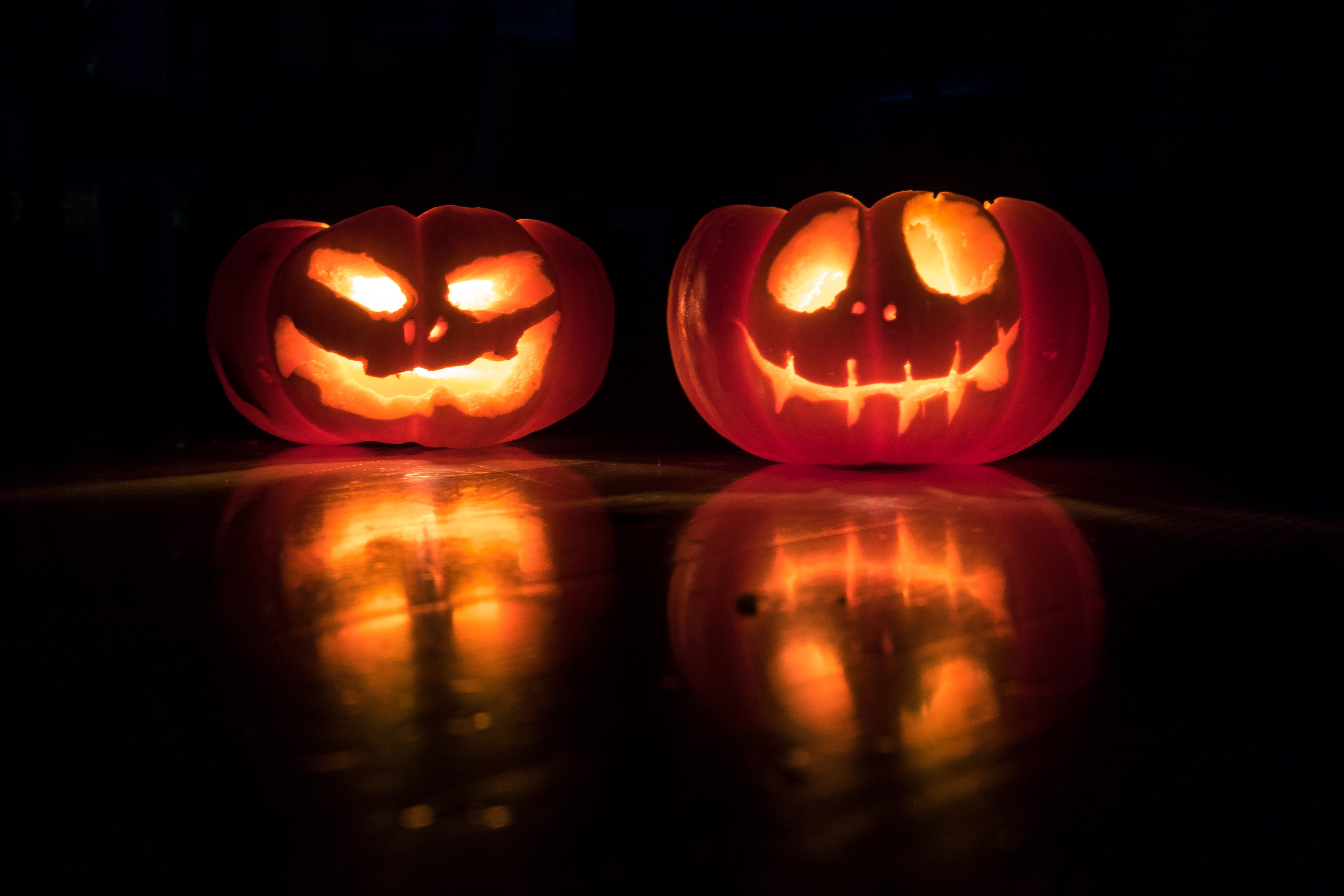 Halloween jack-o-lanterns symbolize lost souls