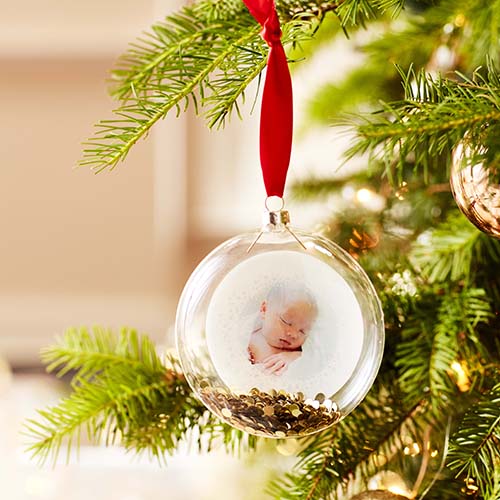 Memorial ornament holiday gift for someone who is grieving