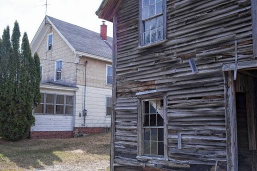 The farmhouse where Linda Bishop died