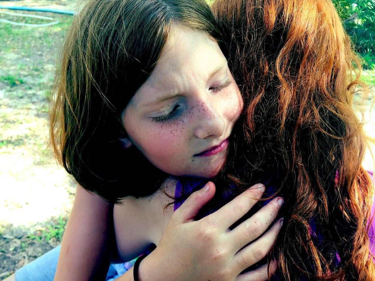 Physical contact is comforting during grief