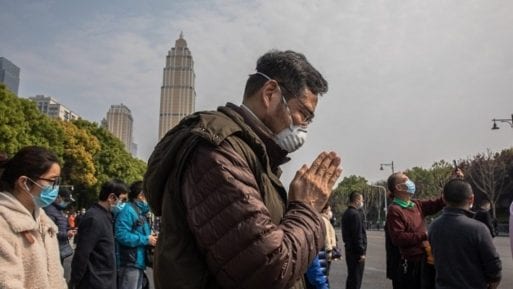 Mourning COVID victims in China