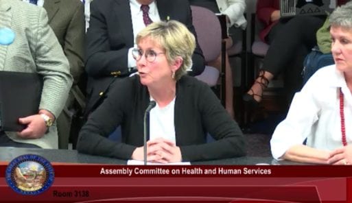 Carol Parrot testifies in Nevada for access to aid in dying