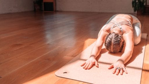 Image of a yoga mat, a thoughtful gift for someone who is grieving