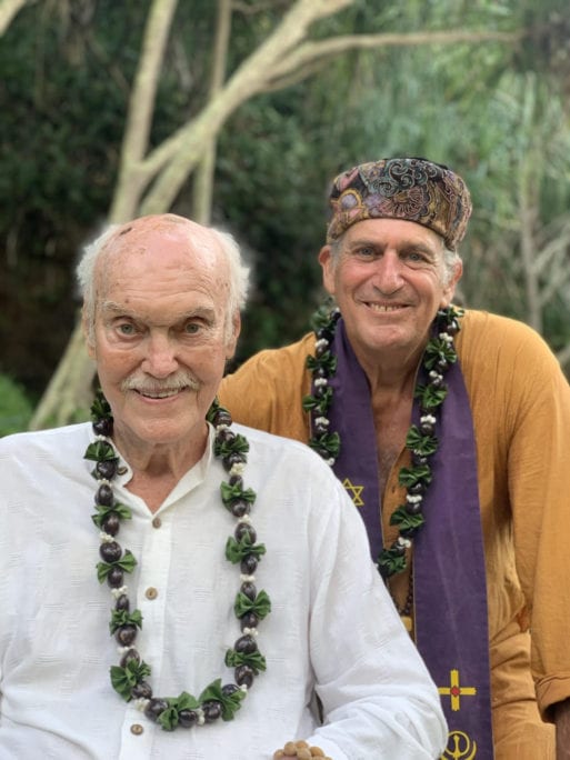 Conscious dying teachers Ram Dass and Bodhi Be