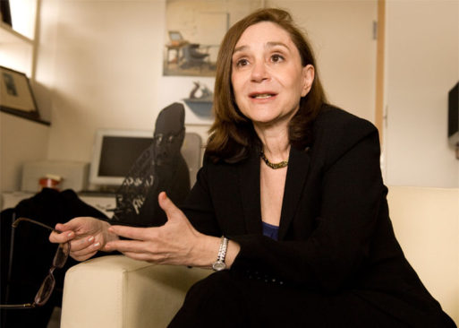 Dr. Sherry Turkle conducts research on robot pets for older adults with dementia