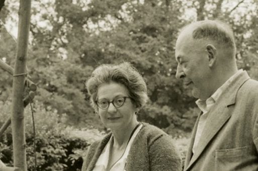 C.S. Lewis and wife Joy, subject of A Grief Observed