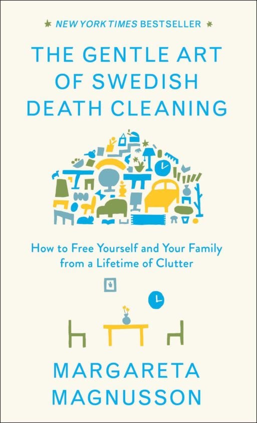 The cover for "The Gentle Art of Swedish Death Cleaning"