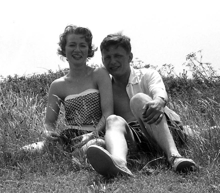 Happier times for my mom and dad before alcohol abuse took its toll