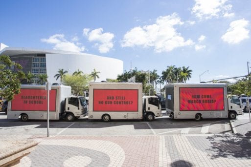 Three Vans in Florida accusing Marco Rubio