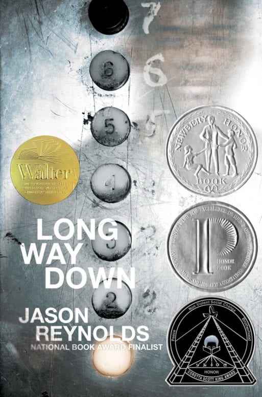 cover art of long way down a book about grief and revenge