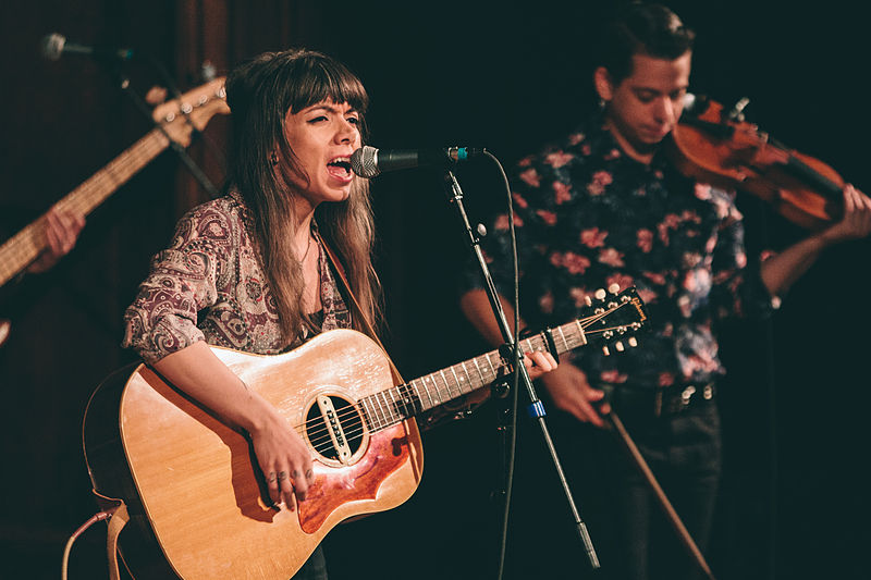 Photograph of Hurray for the Riff Raff, who wrote "St. Roch Blues"