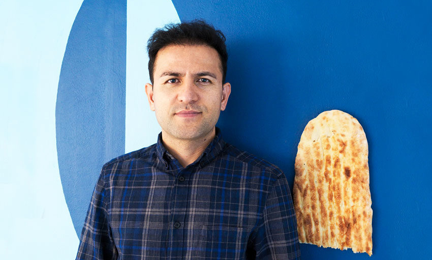 Portrait of Elyas Alavi by Grant Hancock