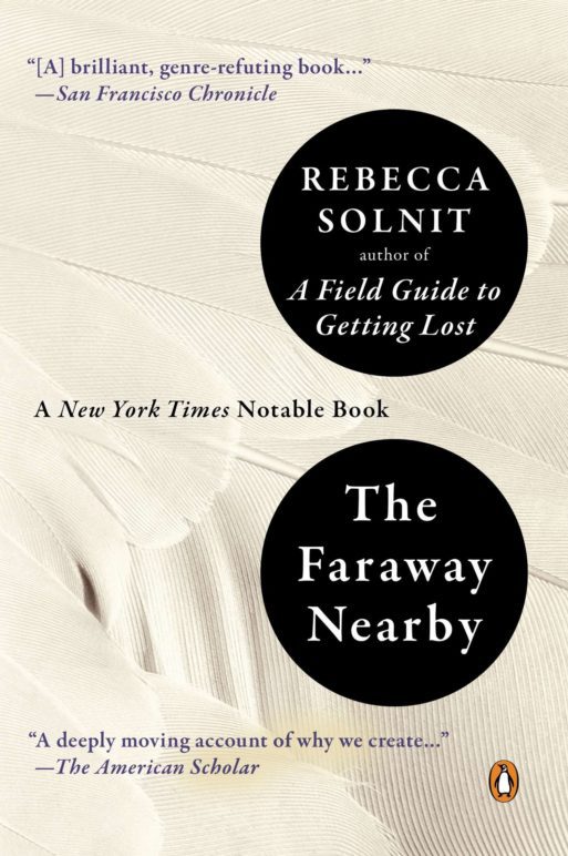 The cover for "The Faraway Nearby" by Rebecca Solnit.