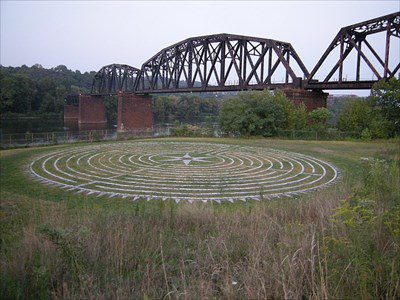 Homestead labyrinth for healing