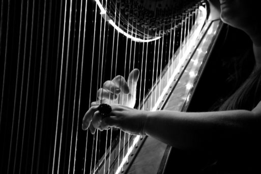 Harp Music Being Played for Palliative Care