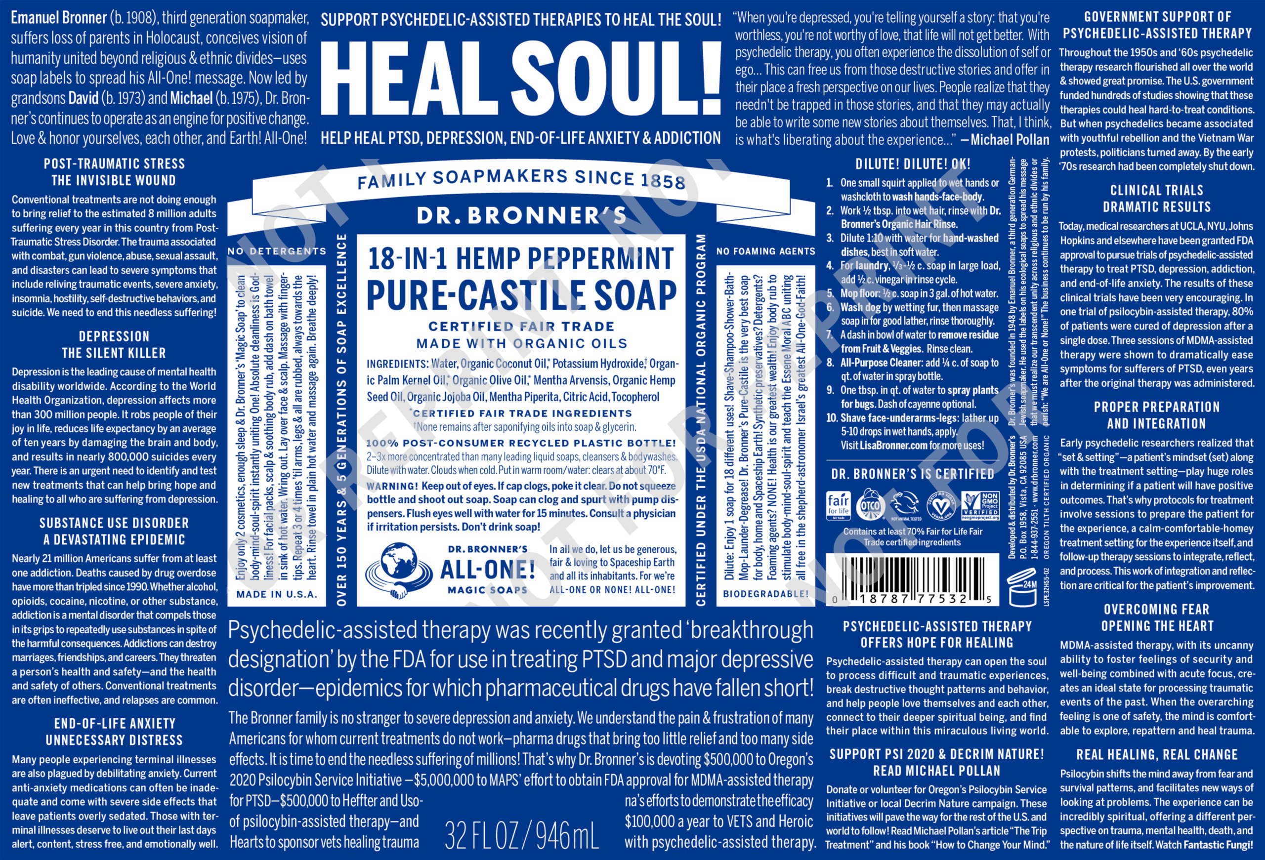 Heal Soul label supports legalization of psychedelics