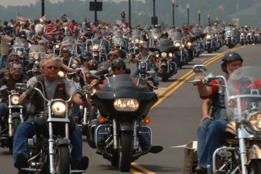 biker funeral