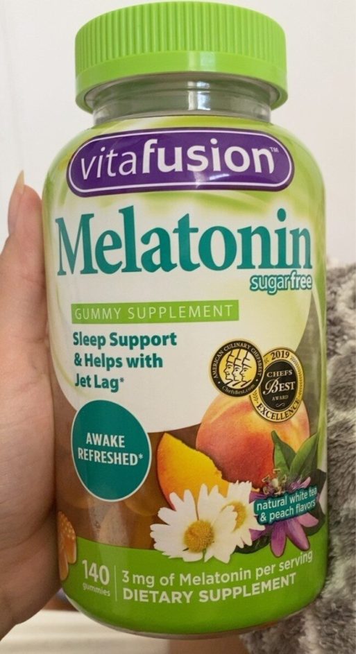 melatonin bottle