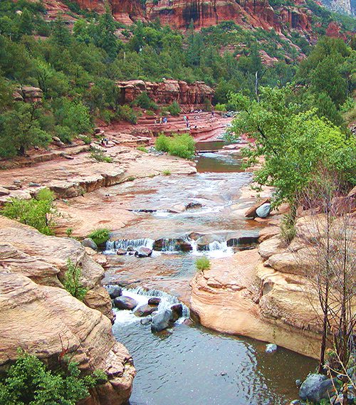 Slide Rock State Park stream