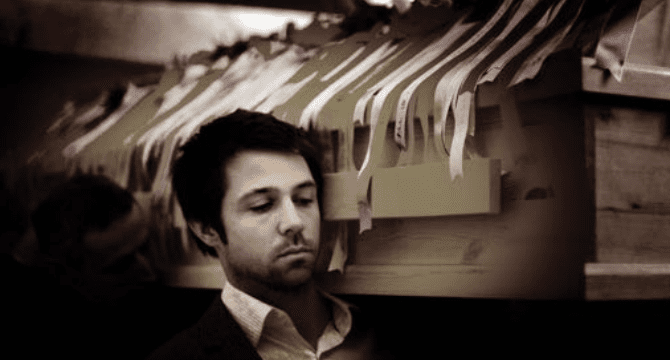 pallbearer carrying Joshua's casket in When Words Are Not Enough