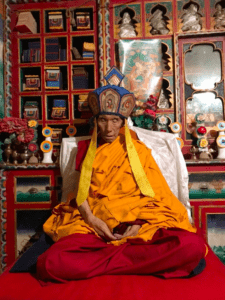 A monk in a state of "tukdam"