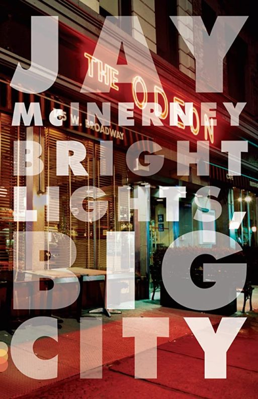 book cover of bright lights big city