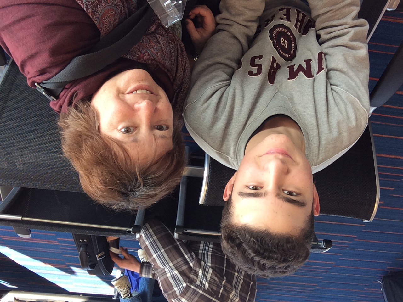 Ian and his mom before melanoma took her life