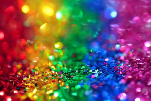 Rainbow glitter evokes poet Gabriel Ramirez's forgiveness of his Abuelo.