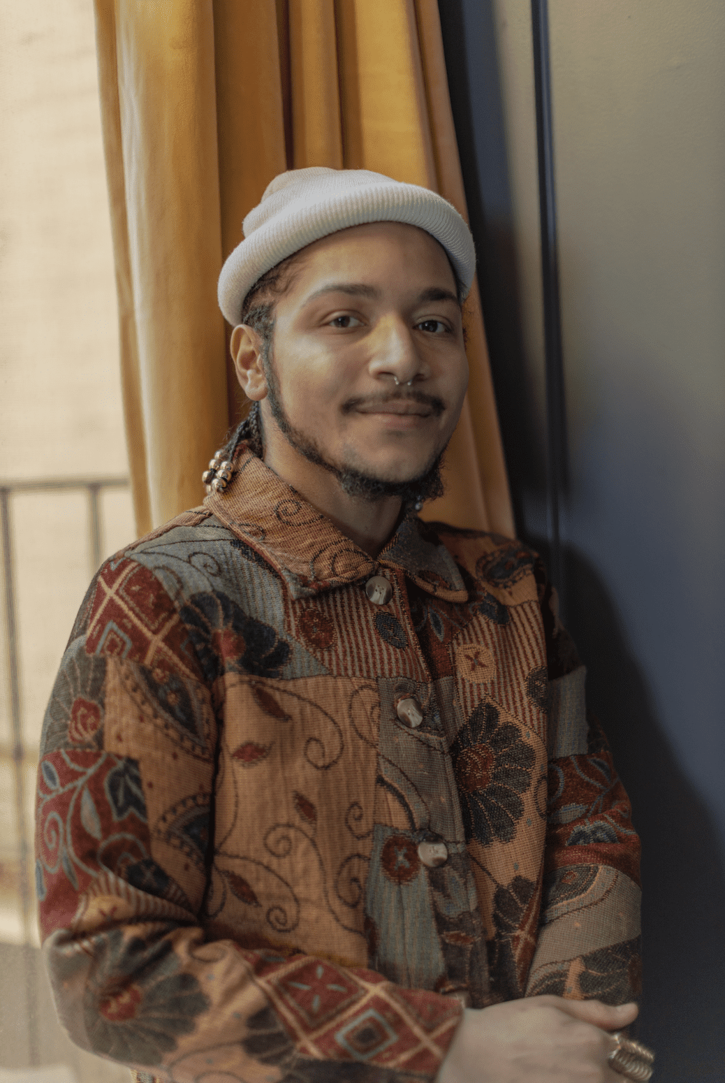 Poet Gabriel Ramirez, who wrote "Abuelo" about forgiveness