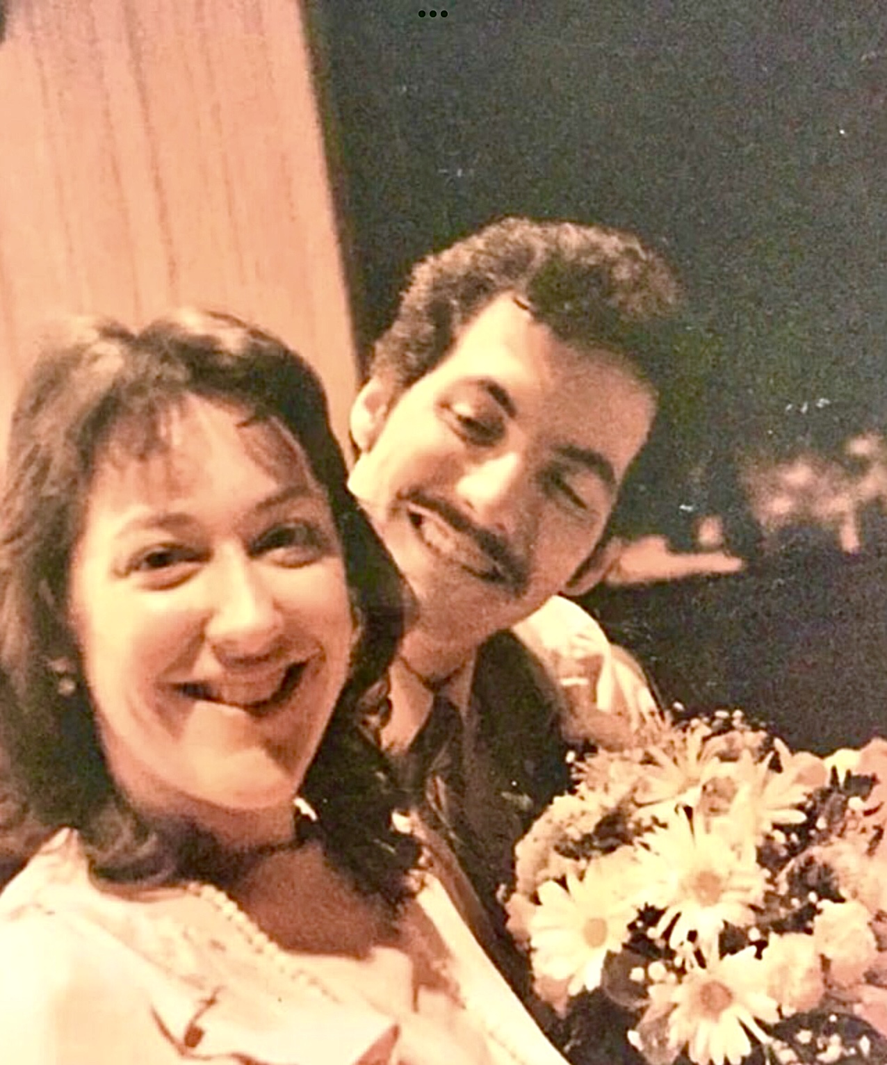 Nanette and Steve in the early days before she was stumbling from loss to normalcy