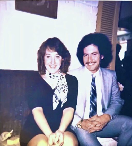 Nanette and Steve in the early days before she was stumbling from loss to normalcy