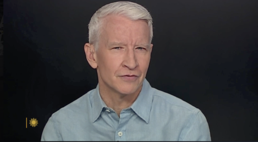 Anderson Cooper shares grief on camera