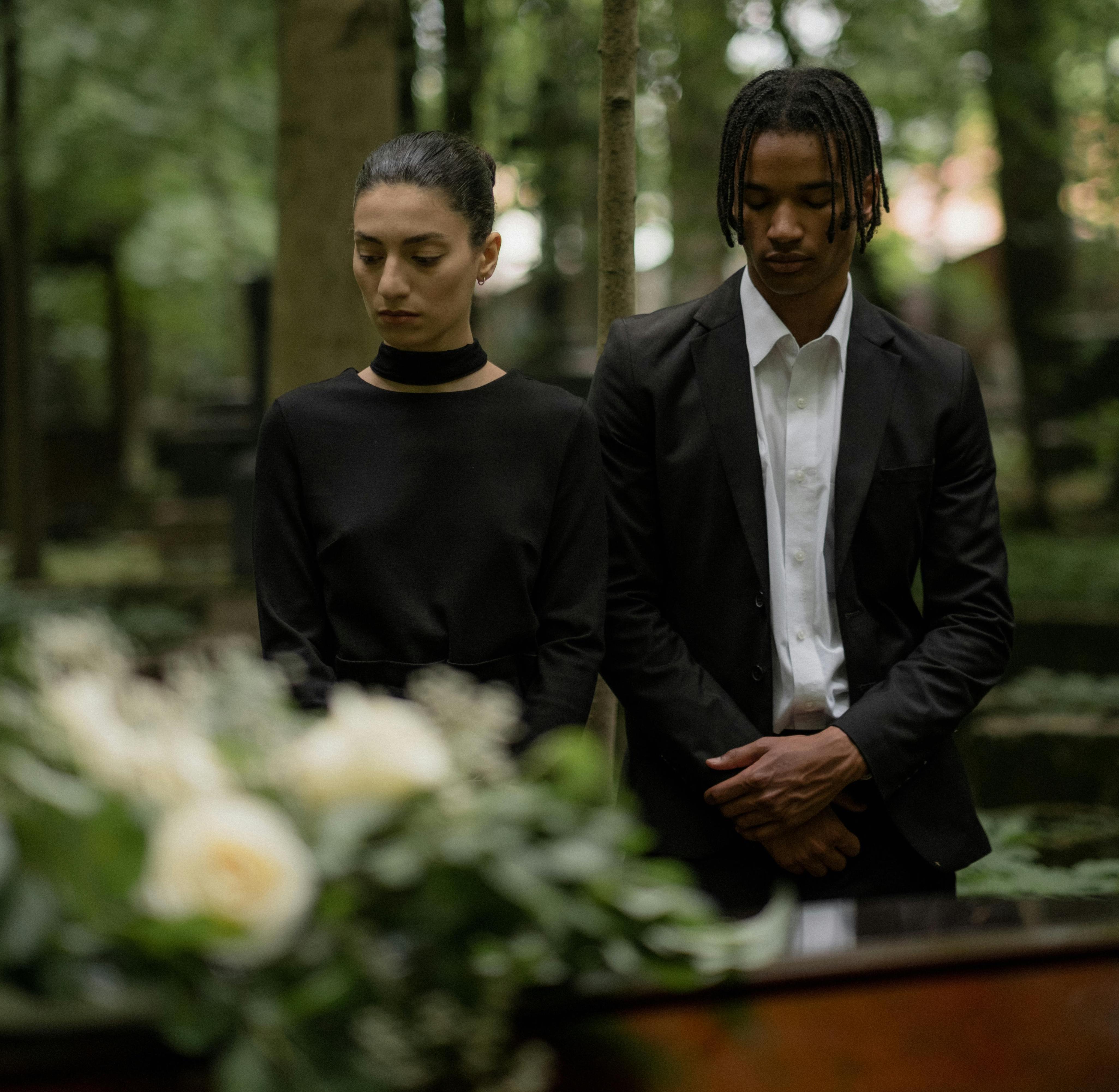 Relatives grieving a death find support from death doulas.