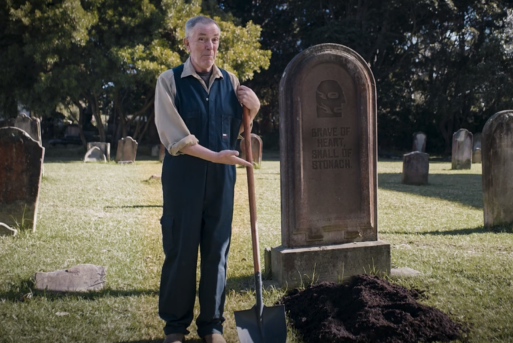 Gravedigger in Big Burrito Challenge commercial