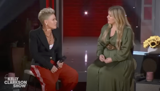 PInk discusses her son "Who Knew" on The Kelly Clarkson Show