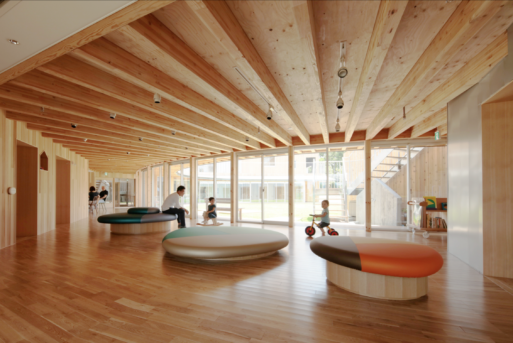 TSURUMI Children's Hospice interior space 