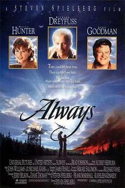 "Always" movie poster by Steven Spielberg