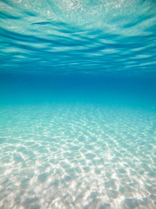 crystal clear water to symbolize a quotes about death and dying