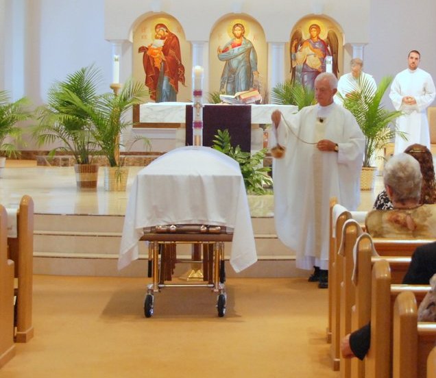 catholic memorial service readings