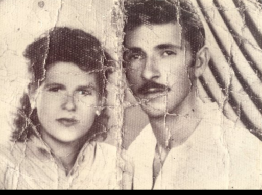 My grandmother and grandfather in their youth