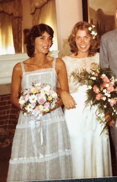 Linda was a bridesmaid at my wedding long before her breast cancer 