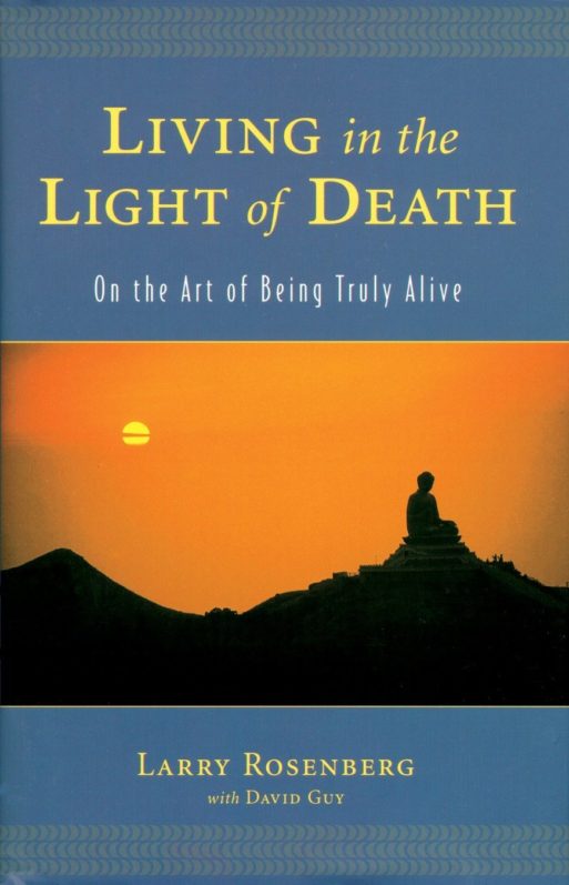 The cover for "Living in the Light of Death."